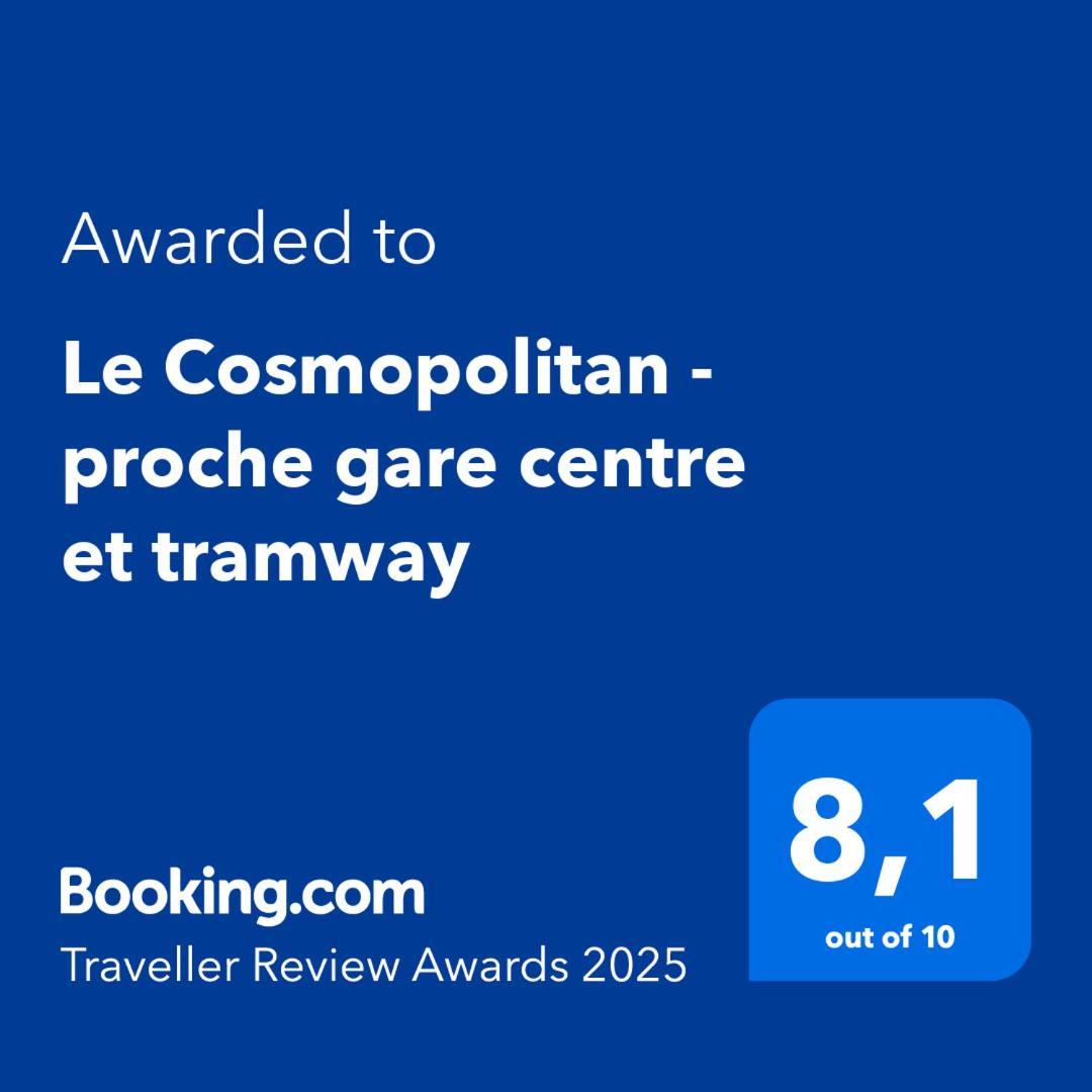Le Cosmopolitan - Proche Gare Centre Et Tramway Leilighet Reims Eksteriør bilde